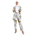 thumbnail image 2 of Gray - Olive Green - Floral - Pants - Refka, 2 of 5