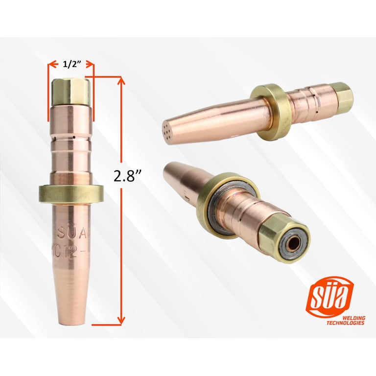 WeldingCity Acetylene Cutting Tip MC12-2 For Smith Torch – Medium Duty Oxygen/Acetylene Cutting Tip