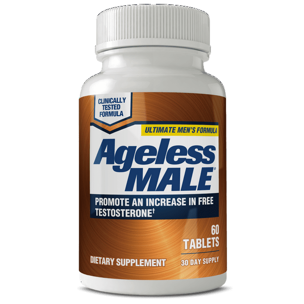 Vitality ageless male testosterone booster 60 tablets walmart