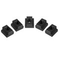 thumbnail image 1 of 5 pcs Black Oxide Finish T Slot Nuts M14 Threads Fit Into T slots In Machine Tool Tables, 1 of 4