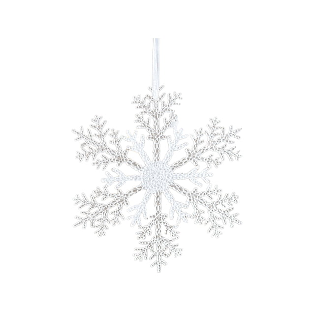 Chandelier Hanging Stained Glass Birds on A Wire Window Panel New Christmas Decorations Christmas Snowflake Christmas Tree Snowflake Acrylic Transparent Snowflake Gold Snowflake Window