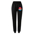 thumbnail image 6 of qolati Womens High Waisted Sweatpants Elastic High Waisted Joggers Casual Loose Sport Pants with Pockets Cinch Bottom Trousers, 6 of 6