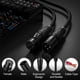 thumbnail image 2 of Cable XLR NUOSIYA de 0,9 m, 4 paquetes de micrófonos balanceados macho a hembra, 2 of 6