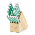 thumbnail image 2 of Hampton Forge Epicure Pistachio Cutlery Block Set (17-Piece), 2 of 6