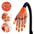 thumbnail image 1 of Mano Práctica Para Aplicación De Uñas Profesional Con 100 Tips Y Base Sujetadora De Mesa Belié Hand Trainer, 1 of 4