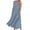 Blue, variant on qucoqpe Summer Dresses for Women Fashion Crew Neck Sleeveless Ruffle Flowy Long Dress Hawaiian Beach Sundress with Pockets