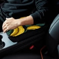 thumbnail image 6 of Banana Car Armrest Pad Cover, Soft Comfortable Furry Printed Armrest Accessory 12.5x8.2 Inch, 6 of 6