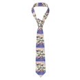 thumbnail image 2 of Gaeub Not All Those Who Wander Are Lost Men's Classic Woven Jacquard Necktie Perfect for Weddings & Parties, 2 of 7
