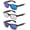 3 Pairs Green, Blue & Mirror, variant on IG9546RV-GN&BL&MR-3PK