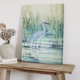 thumbnail image 5 of WFSposter Animal Wall Art Abstract Painting for Decor Rustic Yellow Blue Heron Bird Canvas Artwork Bedroom Living Room Office Wall, 5 of 7