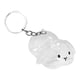 thumbnail image 1 of Llavero conmemorativo transparente y portátil para recoger pelo de mascotas conejo de orejas caídas, 1 of 9
