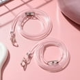 thumbnail image 4 of Pawsdot 1 Pair of TPU Clear Shoe Straps for Slingback Heels Reusable Anti Slip Women Everyday Use, 4 of 8