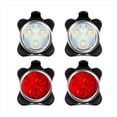 thumbnail image 2 of Juego de 8 Luces LED para Bicicleta Recargables por USB, Luz Delantera y Trasera para Bicicleta, para Montar de Noche, Accesorios para Bicicleta, 2 of 5