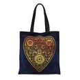 thumbnail image 1 of SIDONKU Canvas Tote Bag Vintage Magic Ouija Board Oracle Antique Boho Chic Halloween Reusable Shoulder Grocery Shopping Bags Handbag, 1 of 1