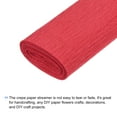 thumbnail image 3 of Crepe Paper Roll 7.5ft Long 20 Inch Wide for Wedding Decoration,Bright Red 2pcs, 3 of 6
