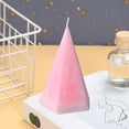 thumbnail image 6 of Geometric Scented Candle - Pink, 11x7.5x7.5cm, Long-Lasting Fragrance for Weddings, Banquets, Parties & Holiday Decorations, 6 of 6