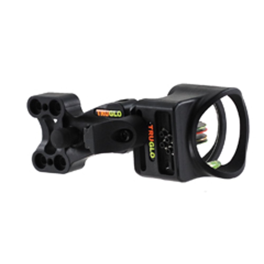 TruGlo Carbon XS 4Pin Archery Bow Sight, .019, Black TG5704B