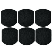 Qzbhct 6 Pack Activated Carbon Filters Compatible with Ubbi Steel Diaper Pail, 5.5 Inch x 5 Inch Trimmable Pads