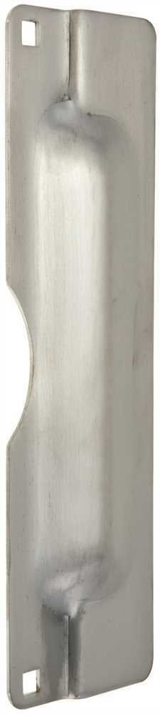 Don Jo PLP-211-626 DON-JO LATCH GUARD WITH ANTI-SPREAD PIN DULL CHROME PLATED