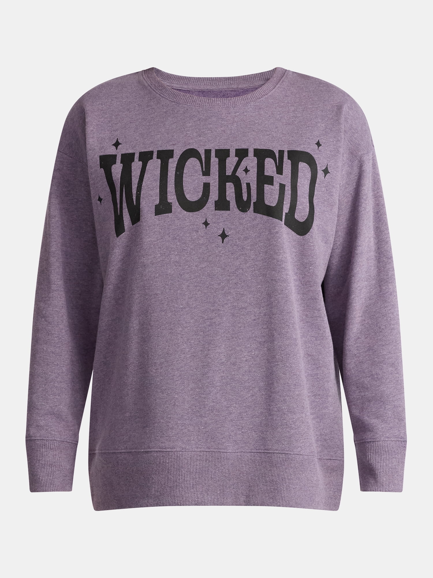 Women's Halloween Perfectly Wicked Graphic Fleece Sweatshirt from Way to Celebrate, Sizes S-3XL