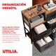 thumbnail image 3 of UTILIA Cómoda Cajonera para Recámara Negra con 8 Cajones, Mueble Organizador de Almacenamiento Estilo Moderno, 3 of 8