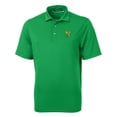 thumbnail image 2 of Men's Cutter & Buck Kelly Green XULA Gold Virtue Eco Pique Recycled Polo, 2 of 3