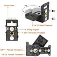 thumbnail image 3 of PV3 Laser Level Adapter, 180 Adjustable Bracket, Laser Level Adapter with 1/4"-20 Male Thread, 1/4"-20 and 5/8"-11 Female Thread, 3 of 5