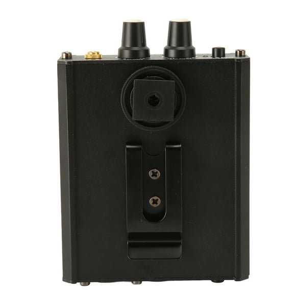 Monitor Headphone Amplifier, Stage and Studio Use, Dual XLR/6.35mm Inputs, 3.5mm Headphone Output, for Performers and Recording Artists