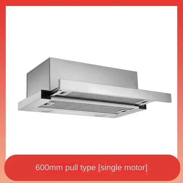 Campana Extractora extraíble para el hogar integrada 600mm pequeño apartamento Hotel Mini Campana Extractora de circulación interna campana de cocina Coifa
