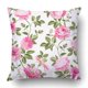 thumbnail image 1 of ABPHQTO Pink Peonies Red Roses Pattern For Design Retro Floral White Abstract Beautiful Funda de almohada Cojín 45x45 cm, 1 of 1