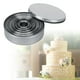 thumbnail image 3 of Molde de Pastel ANGGREK 12 Piezas Moldes de Galletas Multifuncionales, 3 of 8
