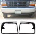 thumbnail image 1 of Moldura Negra para Faros Delanteros para F250 F350 F450, 1 of 9
