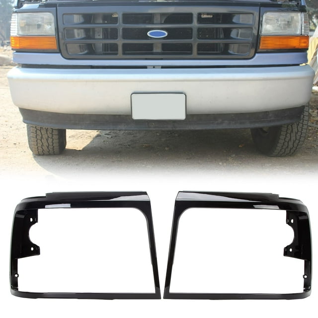 Moldura Negra para Faros Delanteros para F250 F350 F450