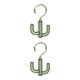 thumbnail image 4 of Monstrate Colgador de 360 ​​grados sin perforación, gancho de lujo con forma de Cactus, zapatos, cinturón, corbata, bufanda, soporte Oro verde oscuro 2piezas, 4 of 6