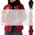 thumbnail image 4 of QQNHM Plus Size Polar Fleece Jacket For Women Button Down Fuzzzy Coat Fall Winter Warm Outerwear With Pockets, 4 of 5
