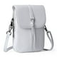 thumbnail image 1 of Bolso bandolera de cuero genuino blanco para mujer, 1 of 7