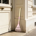thumbnail image 6 of Small Leaf Rake Wooden Handle Leaf Rake with Metal Tines, 27 Inches Length for Garden Cleaning Activities, Lightweight Hand Rake for Yard, Pink, 6 of 9