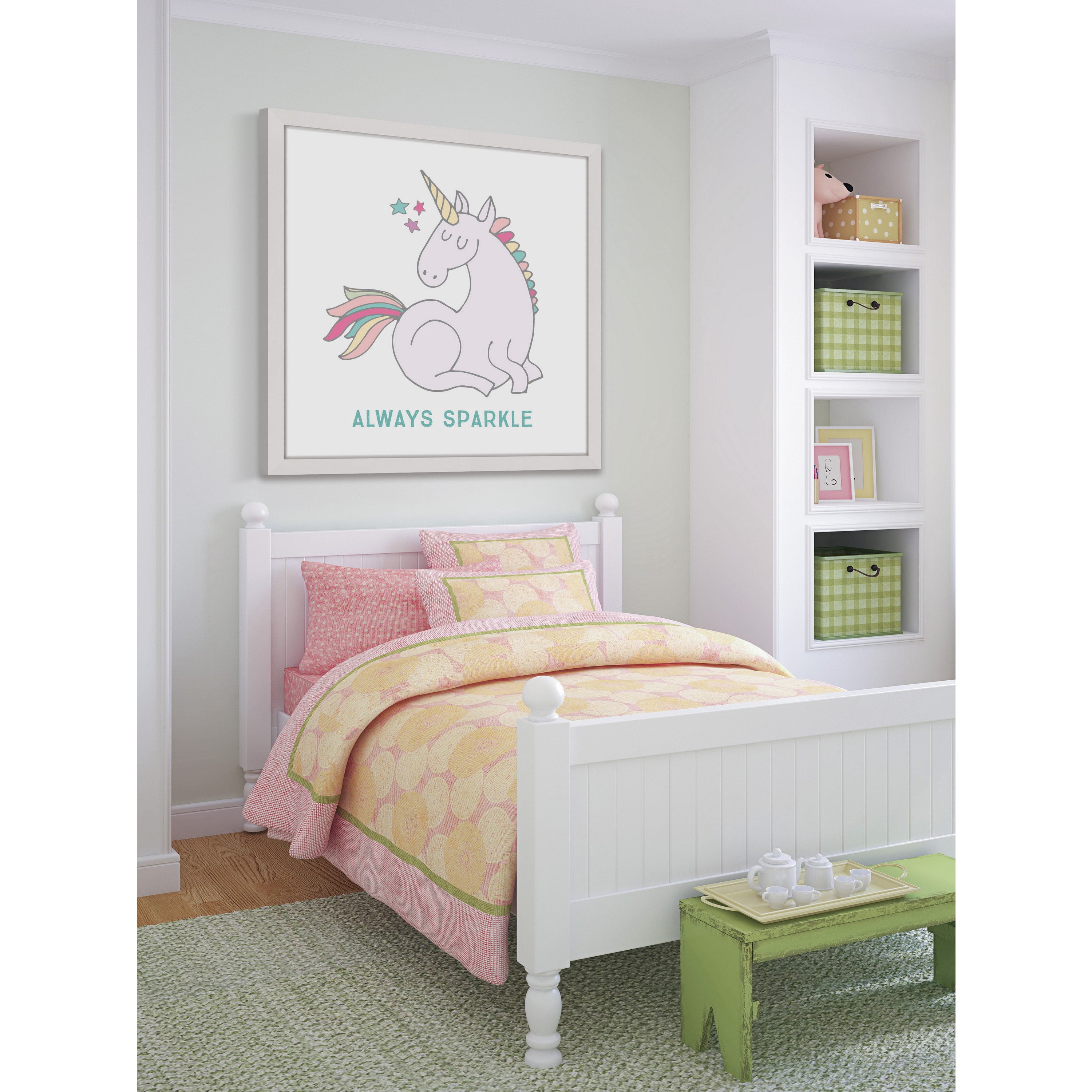 Marmont Hill "Always Sparkle" by Shayna Pitch Framed Painting Print