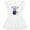 AA-White, variant on Inktastic Happy Birthday, Grandma Cute Penguins Girls Toddler Dress