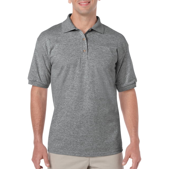 Gildan T-Shirt de Sport en Jersey DryBlend pour Hommes, m, Graphite Chiné