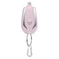 thumbnail image 1 of 5V 1500mah Llavero Power Bank Wireless Mini Cargador portátil (Rosa Tipo-C), 1 of 7