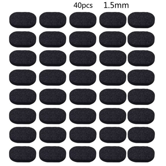 HeroNeo 40 Pieces ​Self Adhesive Thin Soft Foam Nosepads Non-Slip Eyeglass Nose Pads Glasses Support Nose Pads Easy to Use