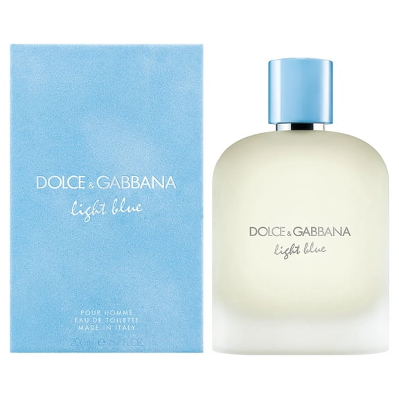 Dolce & Gabbana Light Blue 6.7 oz EDT spray mens cologne 200 ml NIB