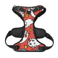 thumbnail image 5 of XMXY No Pull Dog Harness, Ghost Festival Adjustable Reflective Pet Harness with Oxford Vest, Medium Size, 5 of 9
