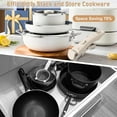 thumbnail image 5 of Kingfansion  Removable Handle, Handle for Detachable Removable Cookware Detachable Removable Pan Handle Universal Pot Handle Replacement, 5 of 6