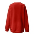 thumbnail image 4 of Blusa holgada de manga larga con estampado de Acción de Gracias a la moda para mujer, suéter informal con cuello redondo, Tops, sudadera Fridja fjkfkj6460, 4 of 4