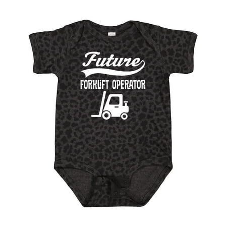 

Inktastic Future Forklift Operator Gift Baby Boy or Baby Girl Bodysuit