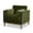 Olive Green, variant on Jennifer Taylor Home Pasadena 36" Wide Modern Farmhouse Accent Arm Chair Burnt Orange Performance Velvet