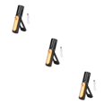 thumbnail image 2 of Yuarrent LED USB recargable luz de trabajo linterna portátil luces giratorias ajustable 4 modos antorcha al aire libre viajar naranja Type1 NO1, 2 of 6