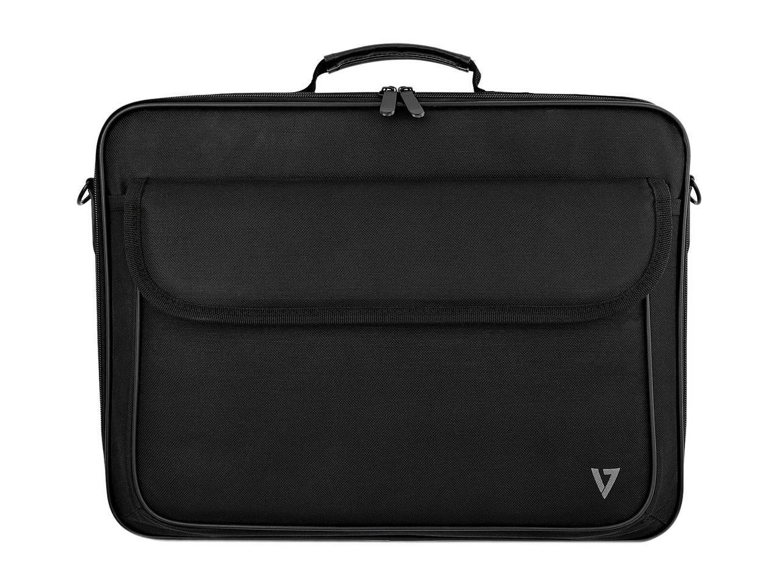 V7 16" Essential Frontloading Laptop Case, Black